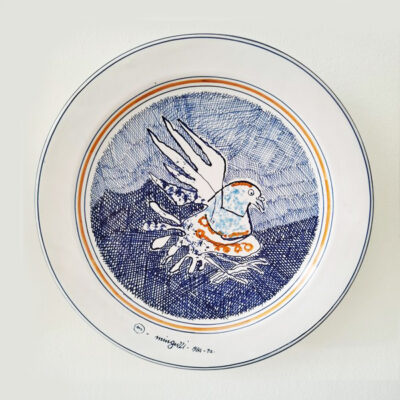 Luciano Minguzzi "Gallo blu"
