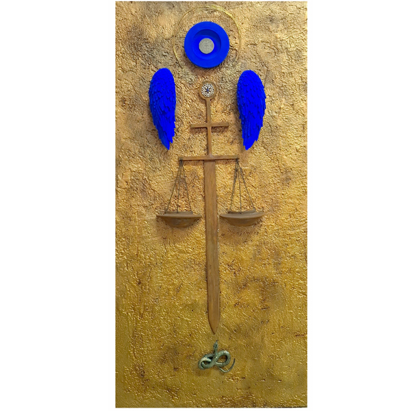 Paolo Biagioli " San Michele Arcangelo" 90x45